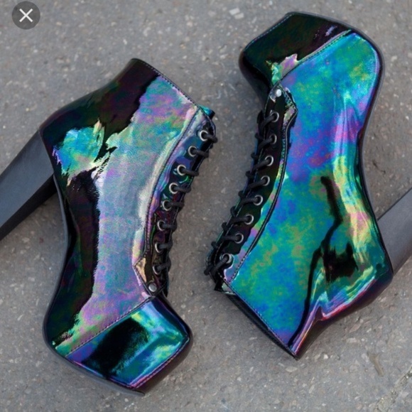 Jeffrey Campbell Shoes - ISO Oil Slick Litas